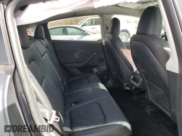 2023 Tesla Model Y Long Range with VIN 7SAYGAEE4PF873757, listed as a Copart auction lot 49530325 with 16,238 mi miles and Salvage Title. Bid and sale history available at DreamBid. Image 10.