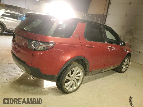 2015 Land Rover Discovery Sport HSE with VIN SALCR2BG7FH528128, listed as a Copart auction lot 89387515 with 111,524 mi miles and Salvage Title. Bid and sale history available at carsss.com. Image 3.