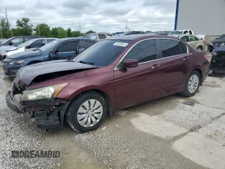 2011 Honda Accord LX z VIN 1HGCP2F34BA088071, wystawiony jako Copart lot #56193615 z przebiegiem 160 850 mil mil oraz Szkoda całkowita • Salvage title. Historia ofert i sprzedaży dostępna na DreamBid. Obrazek 1.