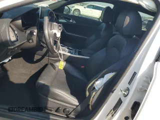 2020 Kia Stinger GT1 with VIN KNAE45LC8L6080384, listed as a Copart auction lot 74575904 with 61,958 mi miles and Salvage Title. Bid and sale history available at DreamBid. Image 7.