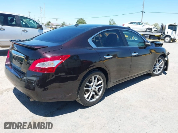 2010 Nissan Maxima SV with VIN 1N4AA5AP0AC823995, listed as a IAAI auction lot 42672254 with 174,386 mi miles and . Bid and sale history available at DreamBid. Image 4.