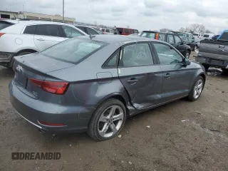 2018 Audi A3 Sedan Premium with VIN WAUB8GFF2J1049926, listed as a Copart auction lot 78566473 with 43,607 mi miles. Bid and sale history available at carsss.com. Image 3.
