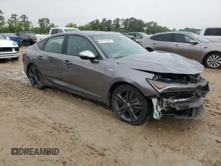 2024 Acura Integra w/A-Spec Technology Package with VIN 19UDE4H65RA026718, listed as a Copart auction lot 54775195 with 5,077 mi miles and Salvage Title. Bid and sale history available at carsss.com. Image 4.