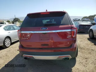2016 Ford Explorer Platinum z VIN 1FM5K8HT0GGC87818, wystawiony jako Copart lot #60749755 z przebiegiem 86 719 mil mil oraz Szkoda całkowita • Salvage title. Historia ofert i sprzedaży dostępna na DreamBid. Obrazek 6.