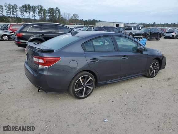 2020 Subaru Impreza Sport with VIN 4S3GKAL6XL3610439, listed as a Copart auction lot 77541023 with 78,075 mi miles and Clean Title. Bid and sale history available at carsss.com. Image 3.