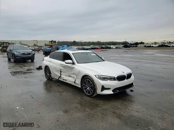 2021 BMW 3 Series 330i xDrive with VIN 3MW5R7J09M8B74497, listed as a Copart auction lot 46536545 with 39,290 mi miles and Salvage Title. Bid and sale history available at carsss.com. Image 13.