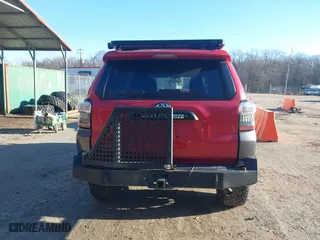 2019 Toyota 4Runner SR5 with VIN JTEBU5JR8K5615811, listed as a IAAI auction lot 41152252 with 96,449 mi miles. Bid and sale history available at carsss.com. Image 16.
