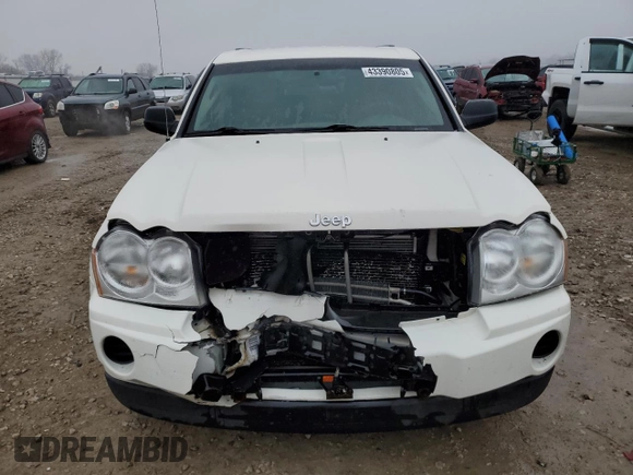 2007 Jeep Grand Cherokee Laredo z VIN 1J8HR48P17C616924, wystawiony jako Copart lot #43390805 z przebiegiem 180 141 mil mil oraz Szkoda całkowita • Salvage title. Historia ofert i sprzedaży dostępna na DreamBid. Obrazek 5.