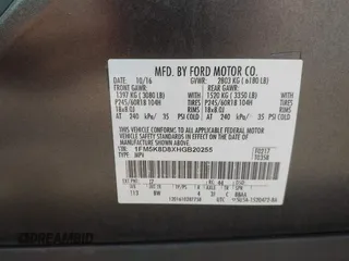 2017 Ford Explorer XLT с VIN 1FM5K8D8XHGB20255, выставлен на аукционе IAAI как лот 42561934 с пробегом 112 137 миль миль и . История ставок и продаж доступна на DreamBid. Изображение 9.