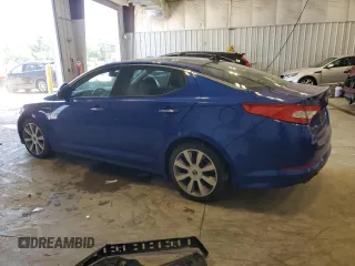 2013 Kia Optima SX with VIN 5XXGR4A62DG207203, listed as a Copart auction lot 64867465 with 111,817 mi miles and Clean title. Bid and sale history available at DreamBid. Image 2.
