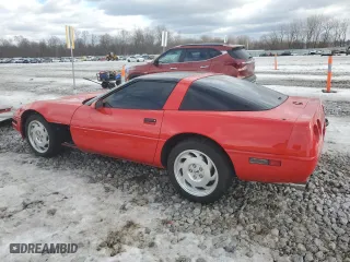 1994 Chevrolet Corvette with VIN 1G1YY22P1R5117824, listed as a Copart auction lot 42598895 with 47,882 mi miles and Salvage Title. Bid and sale history available at carsss.com. Image 2.