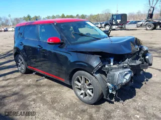 2020 Kia Soul GT-Line with VIN KNDJ63AU1L7079387, listed as a IAAI auction lot 41900942 with 31,916 mi miles. Bid and sale history available at carsss.com. Image 1.