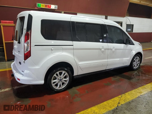 2020 Ford Transit Connect XLT z VIN NM0GS9F27L1436247, wystawiony jako Copart lot #56520525 z przebiegiem 92 557 mil mil oraz Czysty tytuł • Clean title. Historia ofert i sprzedaży dostępna na DreamBid. Obrazek 3.