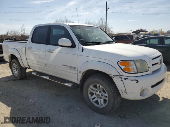 2004 Toyota Tundra Limited with VIN 5TBDT48154S446251, listed as a Copart auction lot 49383025 with 222,206 mi miles and Salvage Title. Bid and sale history available at DreamBid. Image 4.