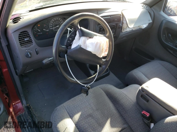 1999 Ford Ranger XLT with VIN 1FTYR10X6XPA71233, listed as a Copart auction lot 45535835 with 130,480 mi miles and Non repairable. Bid and sale history available at DreamBid. Image 8.