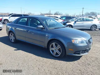2008 Audi A4 2.0T with VIN WAUDF78E38A054937, listed as a IAAI auction lot 41747241 with 85,306 mi miles. Bid and sale history available at carsss.com. Image 1.