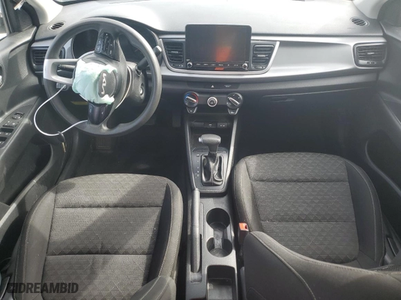2022 Kia Rio S with VIN 3KPA24AD5NE506249, listed as a Copart auction lot 42999245 with 0 mi miles and Salvage Title. Bid and sale history available at carsss.com. Image 8.