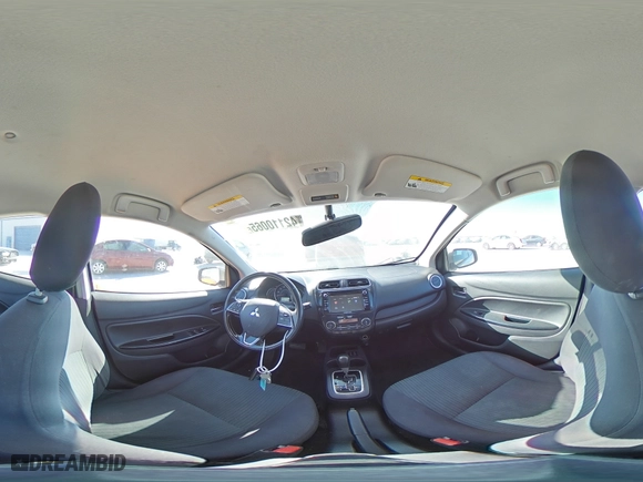 2017 Mitsubishi Mirage G4 SE with VIN ML32F4FJXHHF14049, listed as a Copart auction lot 42110065 with 89,654 mi miles and Salvage Title. Bid and sale history available at carsss.com. Image 14.