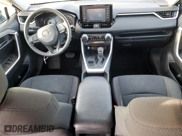 2020 Toyota RAV4 LE with VIN 2T3H1RFV6LC049907, listed as a Copart auction lot 50608605 with 45,296 mi miles and Salvage Title. Bid and sale history available at carsss.com. Image 8.