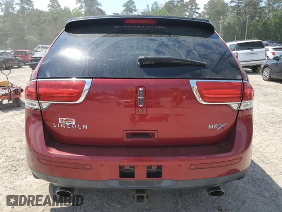 2014 Lincoln MKX with VIN 2LMDJ6JK4EBL11633, listed as a Copart auction lot 53401015 with 155,006 mi miles and Salvage Title. Bid and sale history available at carsss.com. Image 6.
