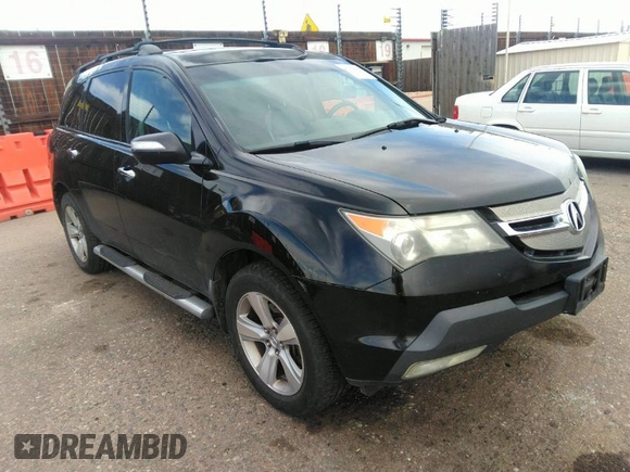 2007 Acura MDX Technology with VIN 2HNYD28417H540564, listed as a IAAI auction lot 41939685 with 193,080 mi miles and . Bid and sale history available at DreamBid. Image 1.