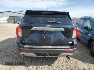 2020 Ford Explorer Limited with VIN 1FMSK8FHXLGB45021, listed as a Copart auction lot 53300745 with 122,959 mi miles and Salvage Title. Bid and sale history available at carsss.com. Image 6.