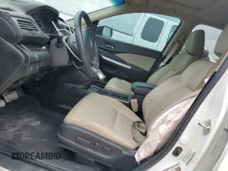 2015 Honda CR-V EX-L with VIN 5J6RM4H7XFL042505, listed as a Copart auction lot 50593285 with 69,682 mi miles and Salvage Title. Bid and sale history available at carsss.com. Image 7.