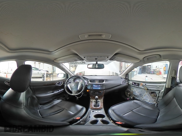 2015 Nissan Sentra SR with VIN 3N1AB7AP4FY332253, listed as a Copart auction lot 53729495 with 61,219 mi miles and Salvage Title. Bid and sale history available at DreamBid. Image 15.