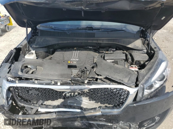 2018 Kia Sorento EX z VIN 5XYPH4A53JG359248, wystawiony jako Copart lot #56368755 z przebiegiem 49 702 mil mil oraz Szkoda całkowita • Salvage title. Historia ofert i sprzedaży dostępna na DreamBid. Obrazek 12.