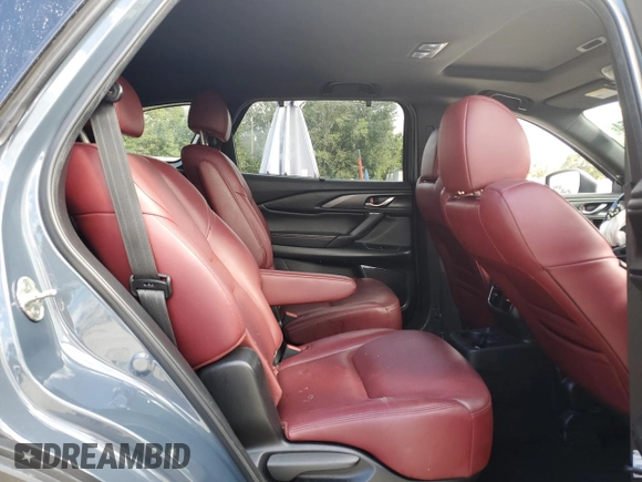 2022 Mazda CX-9 Carbon Edition with VIN JM3TCBDY8N0613658, listed as a Copart auction lot 76939354 with 34,380 mi miles and Non repairable. Bid and sale history available at DreamBid. Image 11.