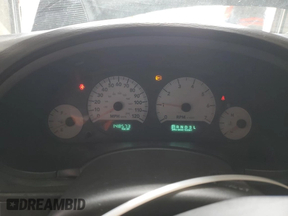 2005 Dodge Caravan SXT with VIN 2D4GP44L95R462451, listed as a Copart auction lot 50413125 with 148,573 mi miles and Salvage title. Bid and sale history available at DreamBid. Image 9.