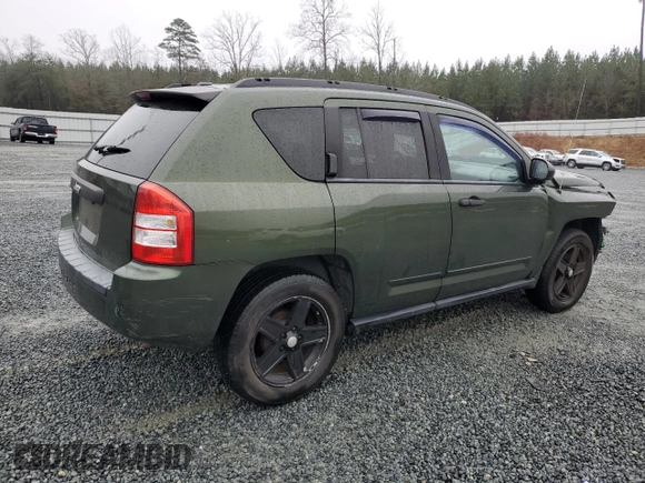2009 Jeep Compass North with VIN 1J4FT47BX9D192298, listed as a Copart auction lot 45315155 with 111,616 mi miles and Salvage Title. Bid and sale history available at carsss.com. Image 3.