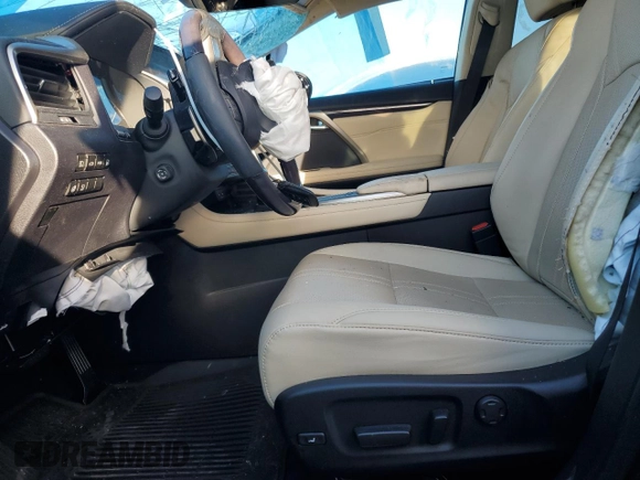 2022 Lexus RX 450h with VIN 2T2JGMDA2NC077634, listed as a Copart auction lot 46159825 with 19,583 mi miles and Non repairable. Bid and sale history available at DreamBid. Image 7.