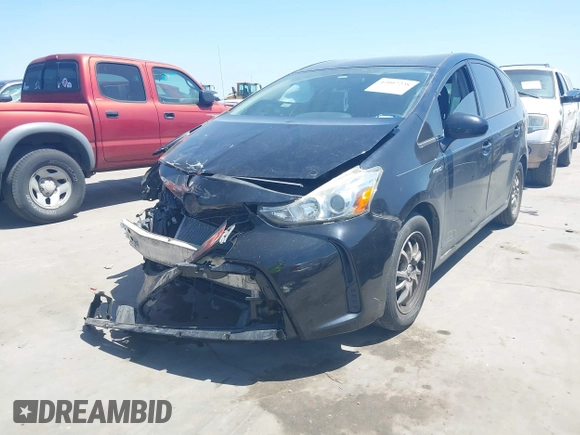 2017 Toyota Prius v Two with VIN JTDZN3EUXHJ063005, listed as a IAAI auction lot 42007228 with 186,507 mi miles. Bid and sale history available at carsss.com. Image 17.