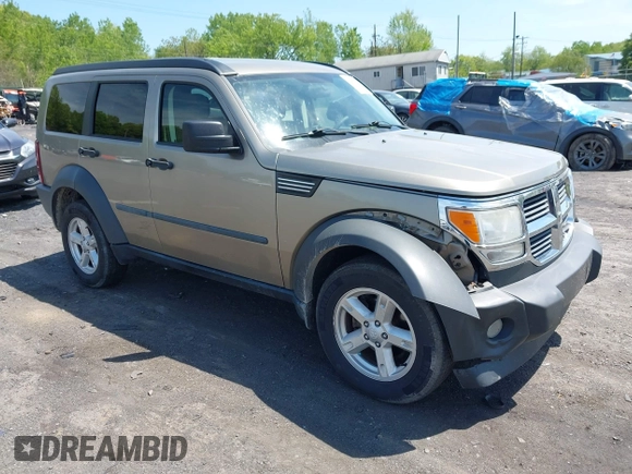 2007 Dodge Nitro SXT with VIN 1D8GU28K67W700764, listed as a IAAI auction lot 42244697 with 80,078 mi miles and . Bid and sale history available at DreamBid. Image 1.