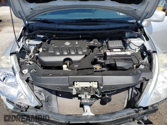 2010 Nissan Versa SL with VIN 3N1BC1CP7AL447706, listed as a Copart auction lot 57443545 with 126,107 mi miles and Salvage title. Bid and sale history available at DreamBid. Image 11.