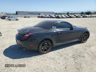 2006 Lexus SC 430 with VIN JTHFN48Y369007637, listed as a Copart auction lot 61669905 with 193,870 mi miles and Salvage title. Bid and sale history available at DreamBid. Image 3.