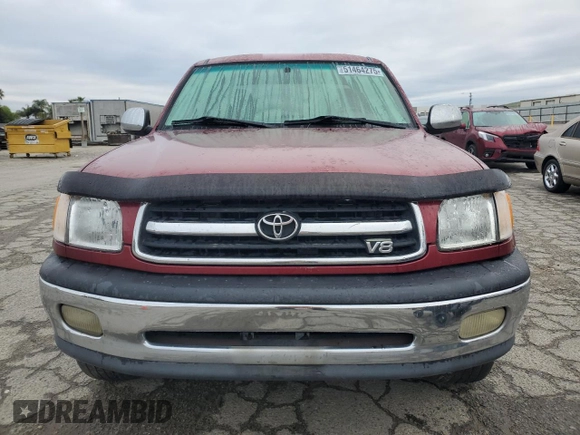 2001 Toyota Tundra SR5 with VIN 5TBRT34111S139340, listed as a Copart auction lot 51464275 with 212,603 mi miles and Salvage Title. Bid and sale history available at carsss.com. Image 5.