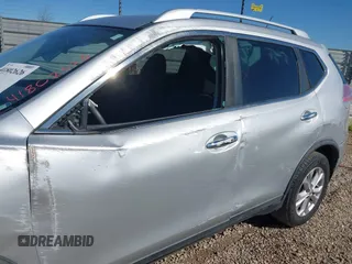 2016 Nissan Rogue SV with VIN KNMAT2MT6GP714311, listed as a IAAI auction lot 41802626 with 86,660 mi miles. Bid and sale history available at carsss.com. Image 6.