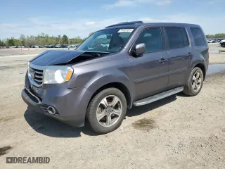 2015 Honda Pilot SE with VIN 5FNYF3H38FB024736, listed as a Copart auction lot 51492805 with 134,373 mi miles and Salvage Title. Bid and sale history available at carsss.com. Image 1.