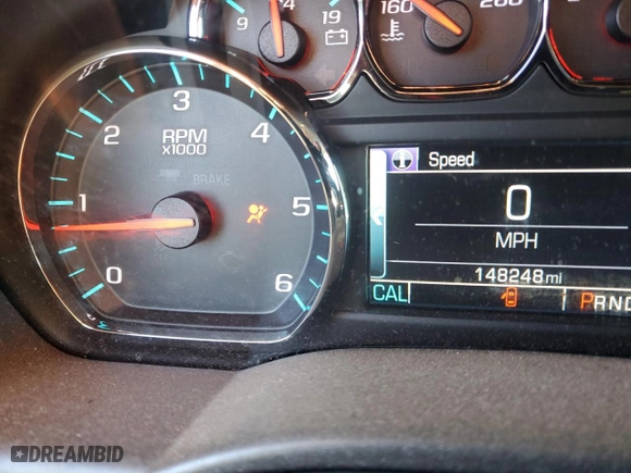 2015 Chevrolet Silverado 1500 LT with VIN 3GCUKREC7FG148041, listed as a Copart auction lot 42621265 with 148,248 mi miles and Salvage Title. Bid and sale history available at carsss.com. Image 9.