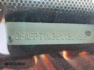 2006 Ford Police Interceptor с VIN 2FAFP71W36X150458, выставлен на аукционе Copart как лот 45965235 с пробегом Не указан миль и Списание • Salvage title. История ставок и продаж доступна на DreamBid. Изображение 12.