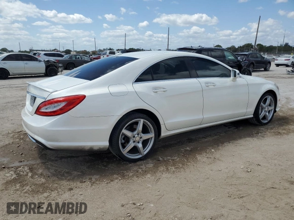 2014 Mercedes-Benz CLS-Class CLS 550 with VIN WDDLJ7DB9EA120692, listed as a Copart auction lot 53541555 with 145,699 mi miles and Salvage Title. Bid and sale history available at carsss.com. Image 3.