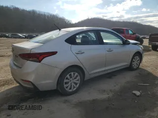 2018 Hyundai Accent SEL with VIN 3KPC24A39JE026905, listed as a Copart auction lot 43460564 with 120,657 mi miles. Bid and sale history available at carsss.com. Image 3.