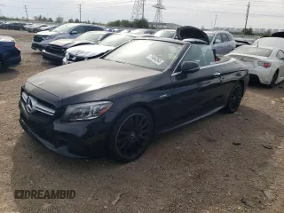 2020 Mercedes-Benz C 43 AMG with VIN WDDWK6EBXLF971158, listed as a Copart auction lot 71454264 with Not provided miles and Salvage title. Bid and sale history available at DreamBid. Image 1.