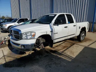 2008 Dodge 1500 SLT with VIN 1D7HU18298S587873, listed as a Copart auction lot 53090745 with 194,217 mi miles and Salvage Title. Bid and sale history available at DreamBid. Image 1.