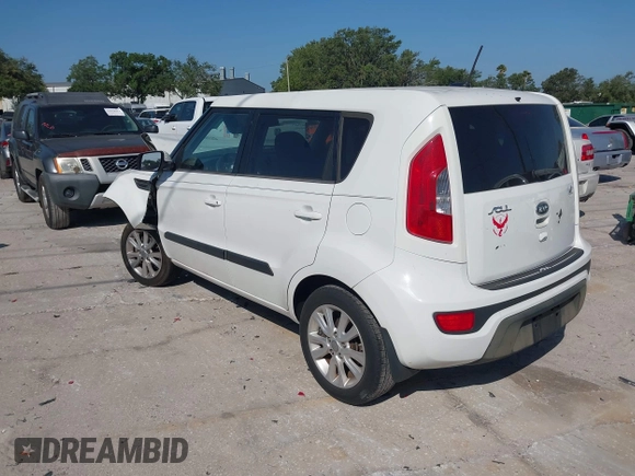 2012 Kia Soul + with VIN KNDJT2A66C7446935, listed as a IAAI auction lot 42093428 with 122,917 mi miles and . Bid and sale history available at DreamBid. Image 3.