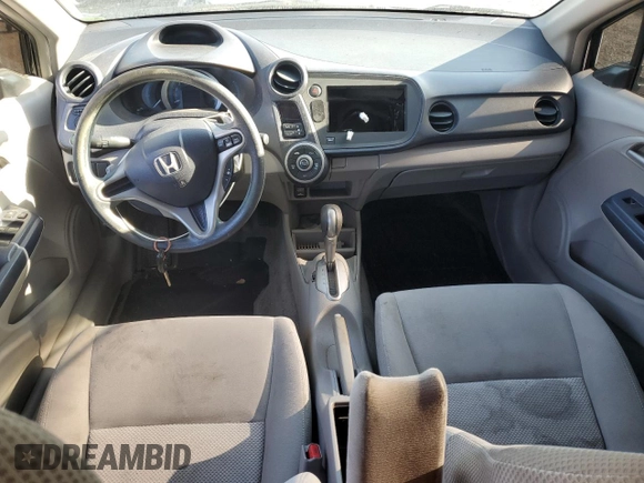 2010 Honda Insight EX with VIN JHMZE2H76AS015466, listed as a Copart auction lot 53729965 with Not provided miles and Salvage title. Bid and sale history available at DreamBid. Image 8.