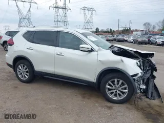 2020 Nissan Rogue SV with VIN KNMAT2MV7LP526019, listed as a IAAI auction lot 41910177 with 93,510 mi miles. Bid and sale history available at carsss.com. Image 1.