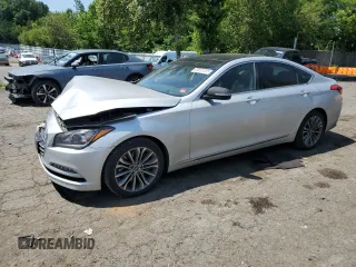 2017 Genesis G80 3.8L with VIN KMHGN4JE0HU172286, listed as a Copart auction lot 58486865 with 83,202 mi miles and Clean title. Bid and sale history available at DreamBid. Image 1.